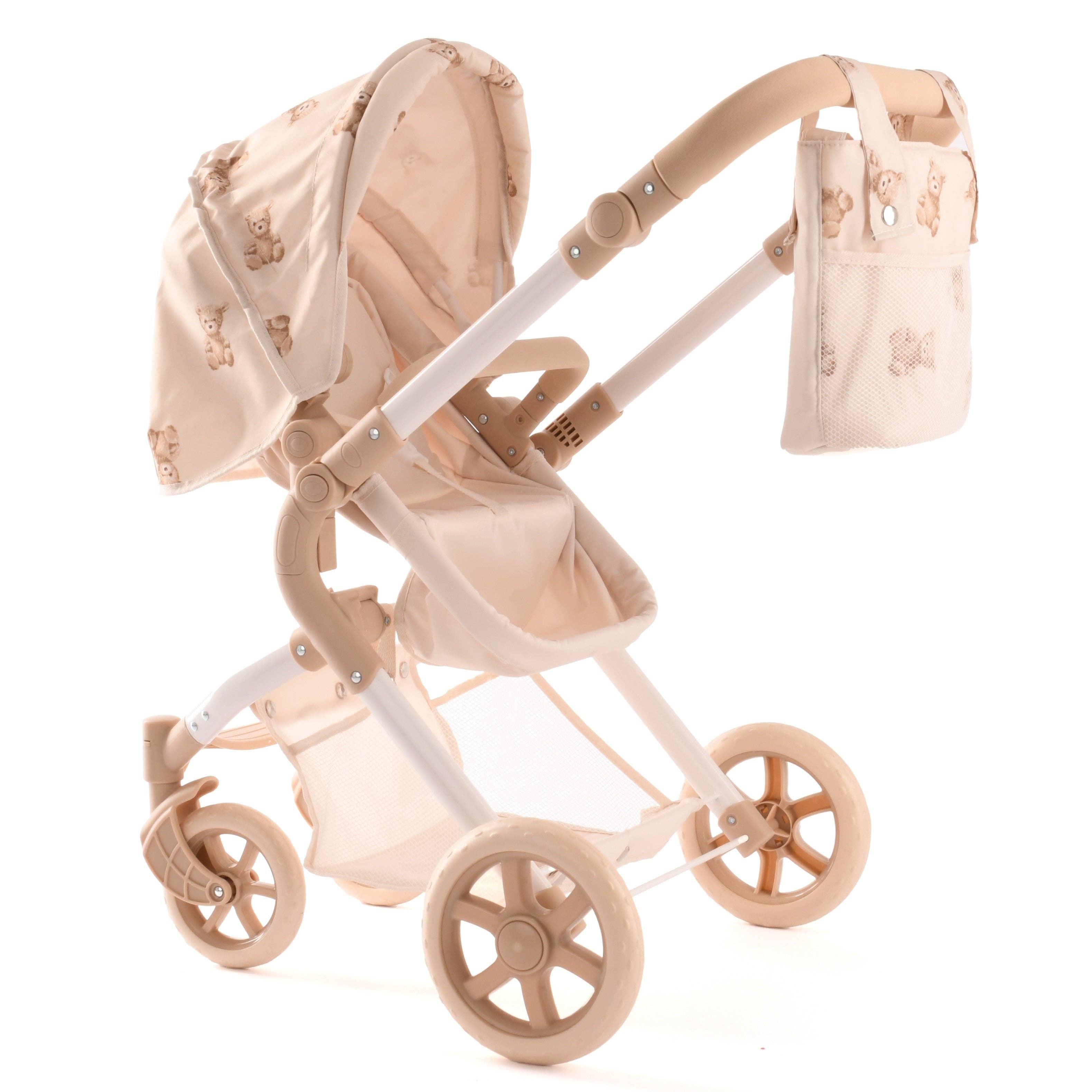Roma Single Pram - Teddy Bear