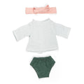 Preemie Baby Forest Outfit Set (12-13") - Girl
