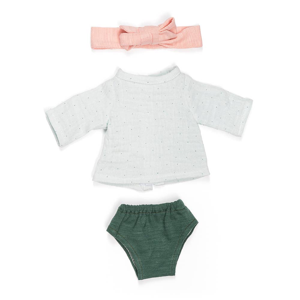 Preemie Baby Forest Outfit Set (12-13") - Girl