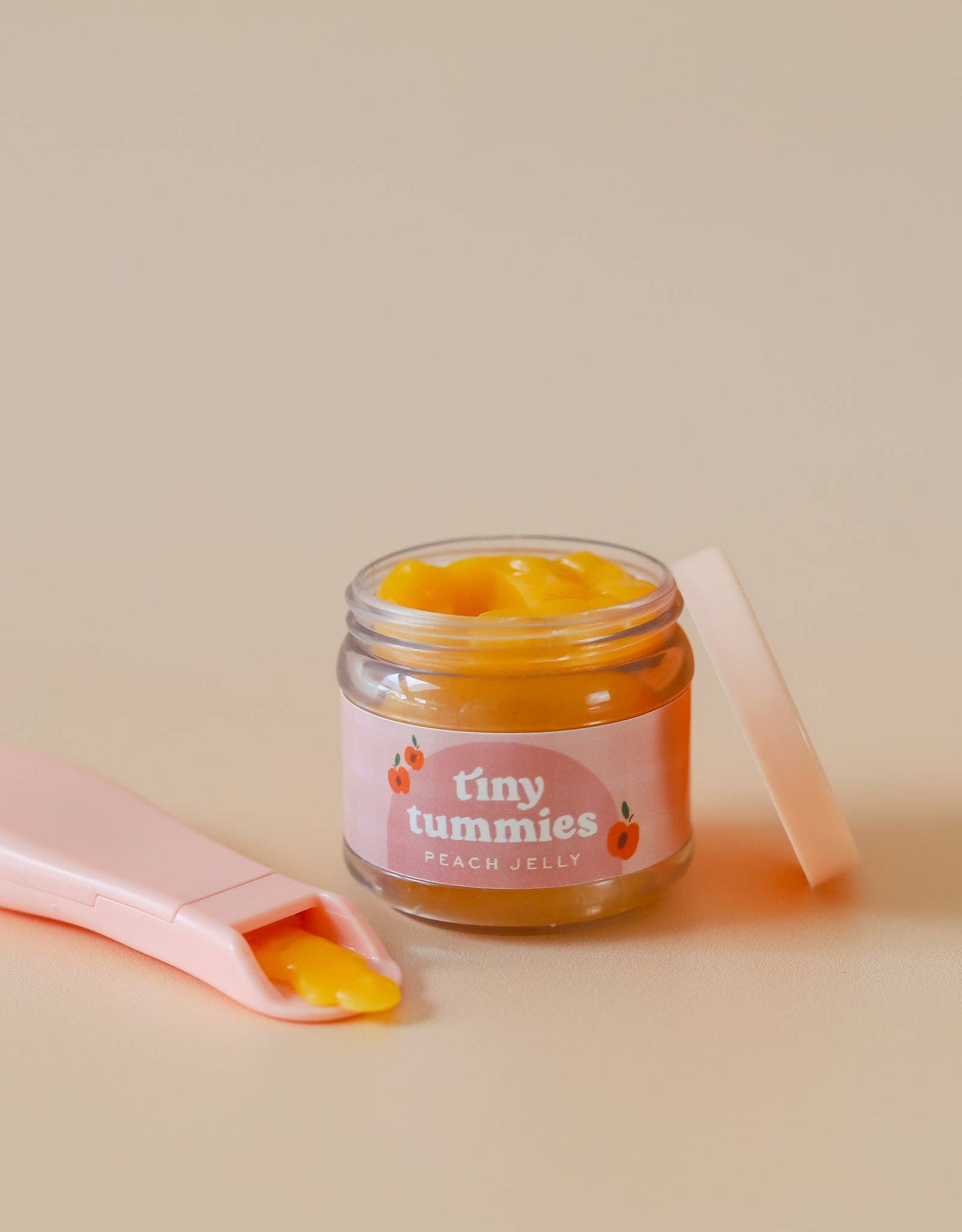Tiny Tummies Peach Jelly Jar