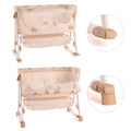 Roma Bedside Crib - Teddy Bear