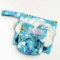 Reusable Doll Toy Diaper Set with 5 Mini Reusable Baby Wipes: Yeti Go!