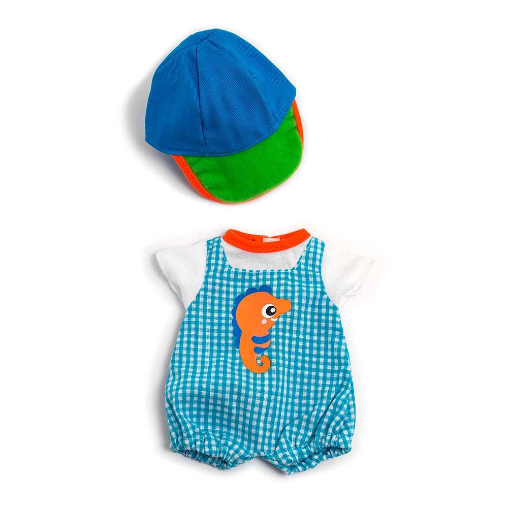 Preemie Baby Jumper Outfit Set (12-13") - Boy