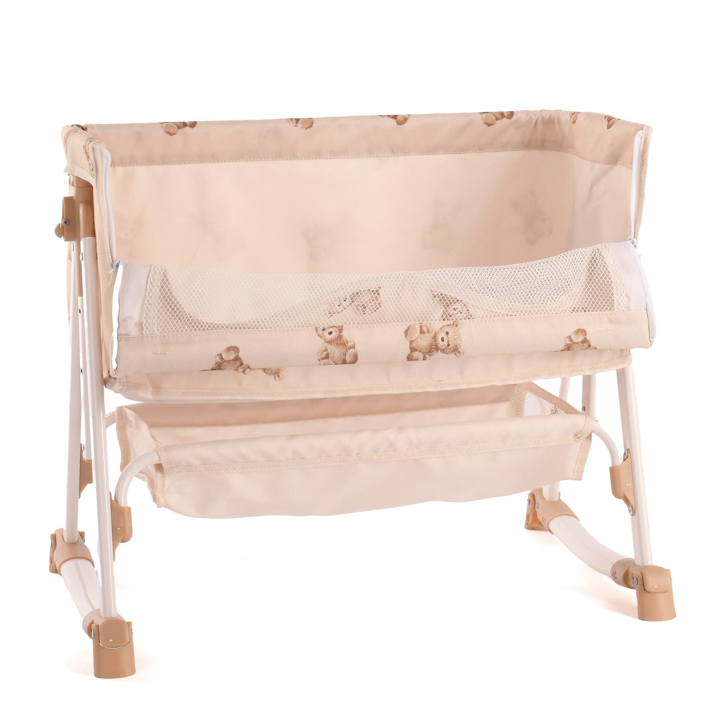 Roma Bedside Crib - Teddy Bear