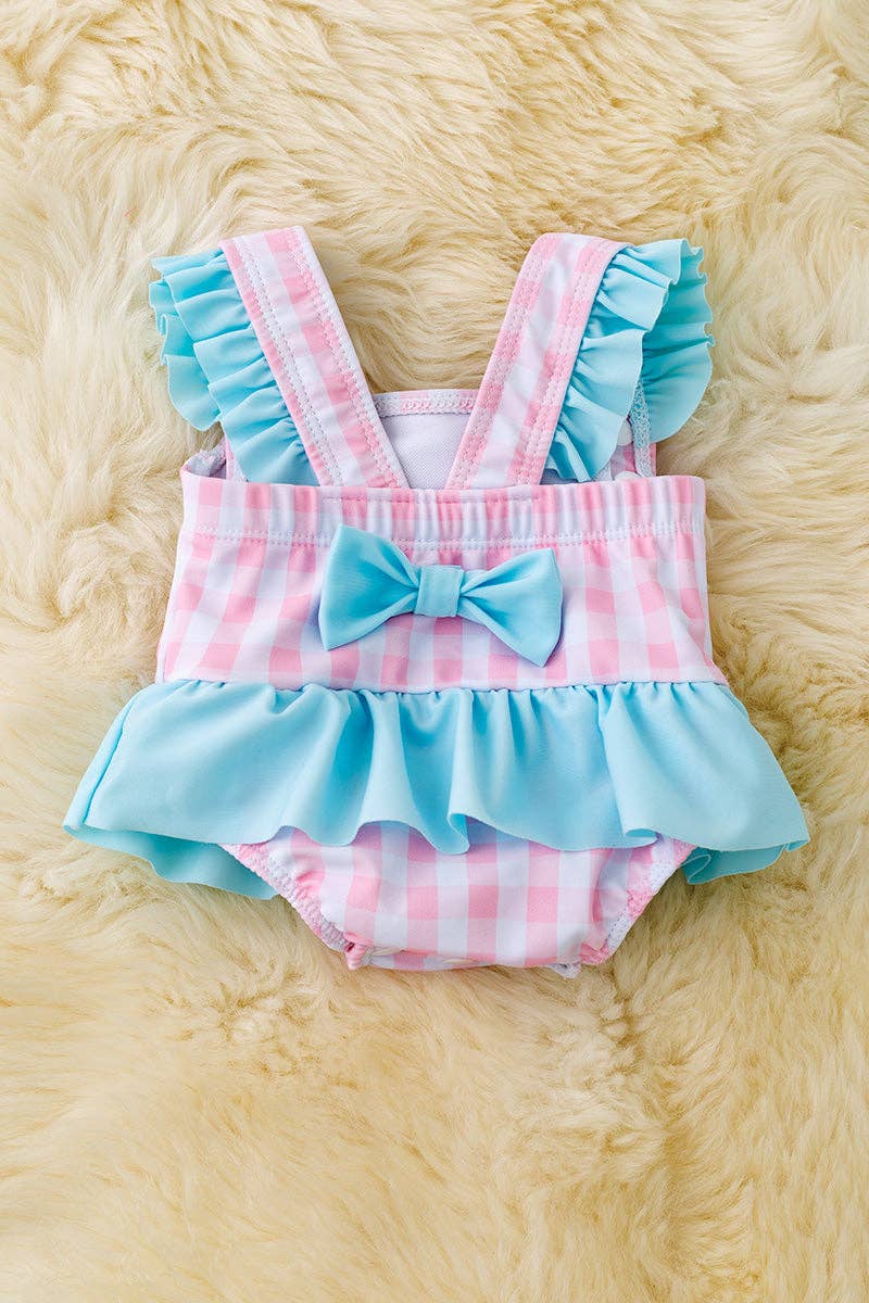 Swimsuit - Bluey Gingham