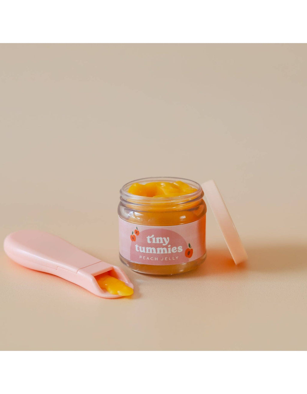 Tiny Tummies Peach Jelly Jar