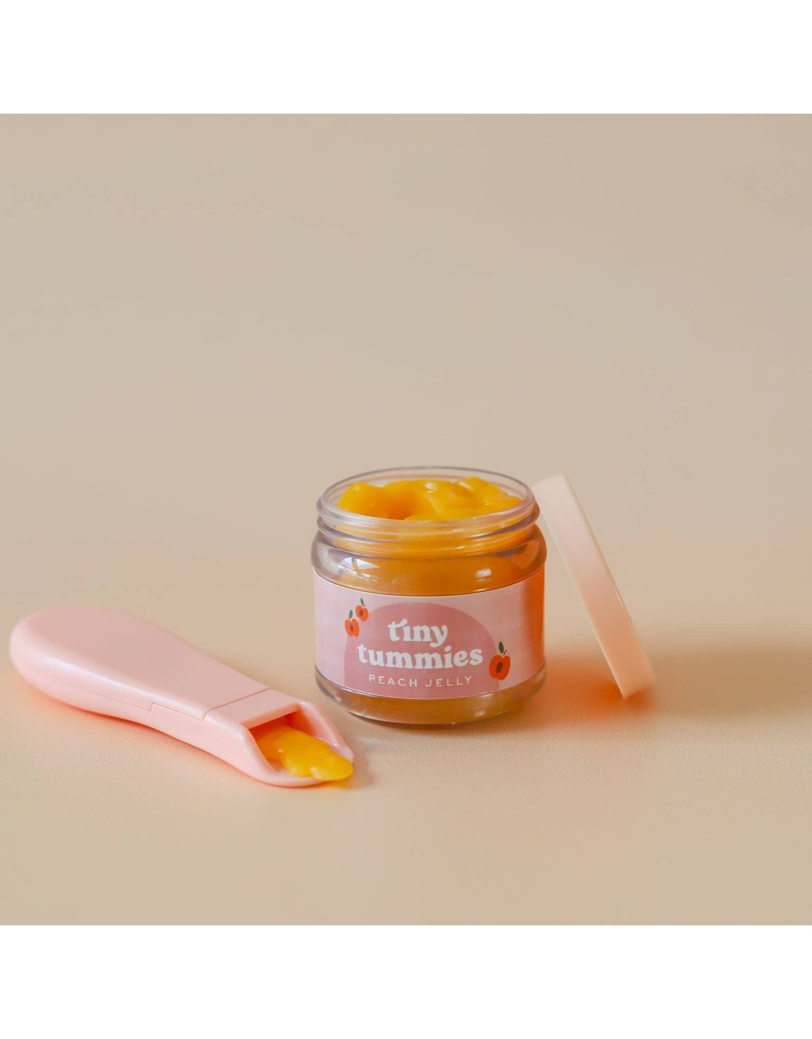 Tiny Tummies Peach Jelly Jar