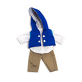 Preemie Baby Navy Outfit Set (12-13") - Boy