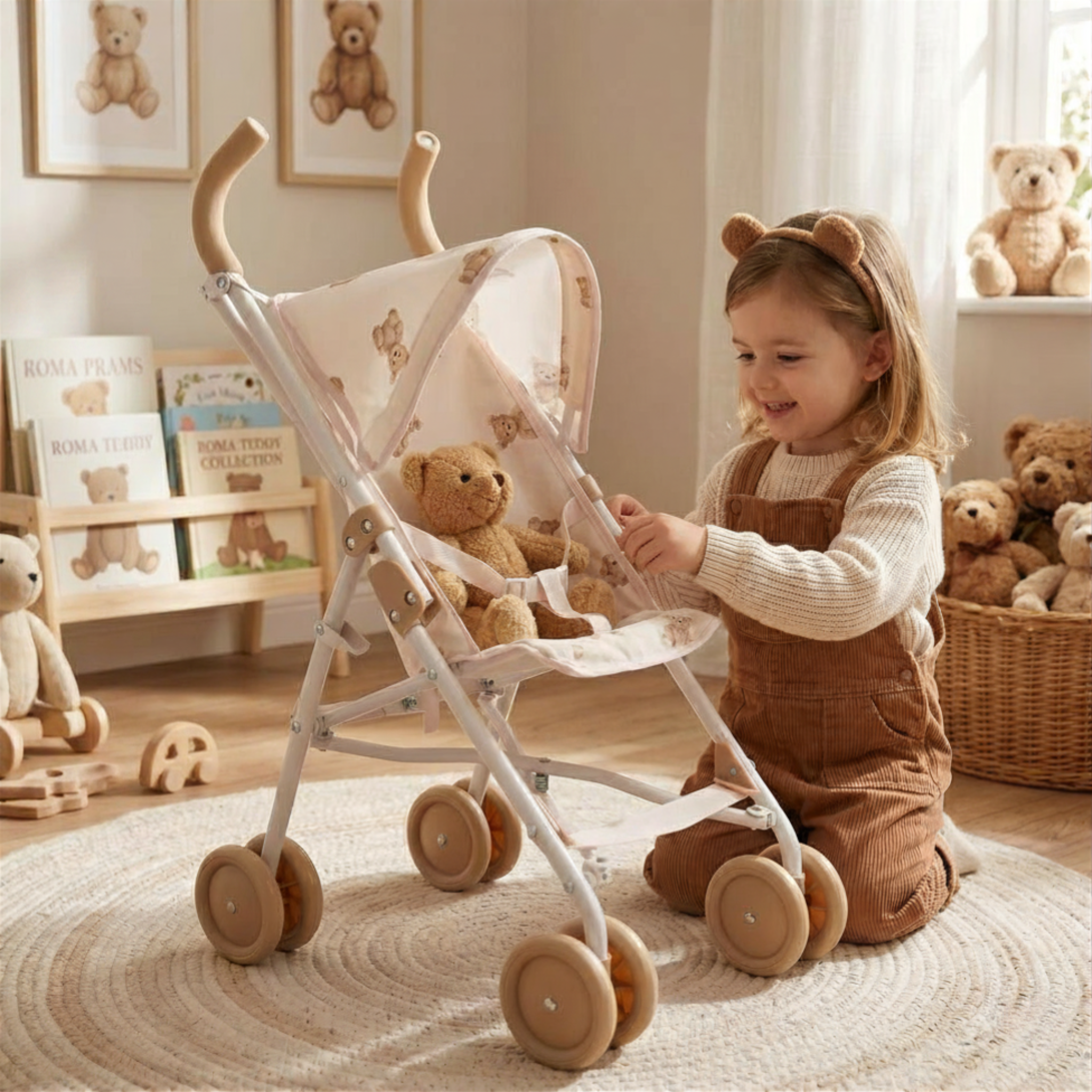 Roma XL Umbrella stroller - Teddy Bear