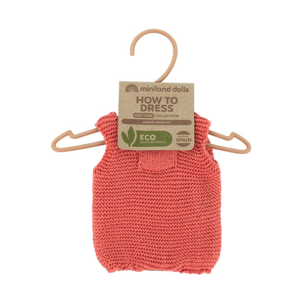 Knitted Rompers & Hood Outfit Set