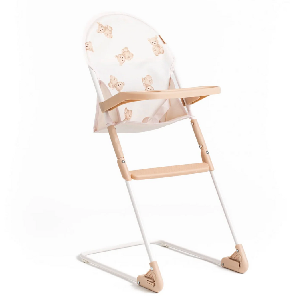 Roma Teddy Bear Bundle – 10-Piece Nursery Playset, High Chair & Car Seat