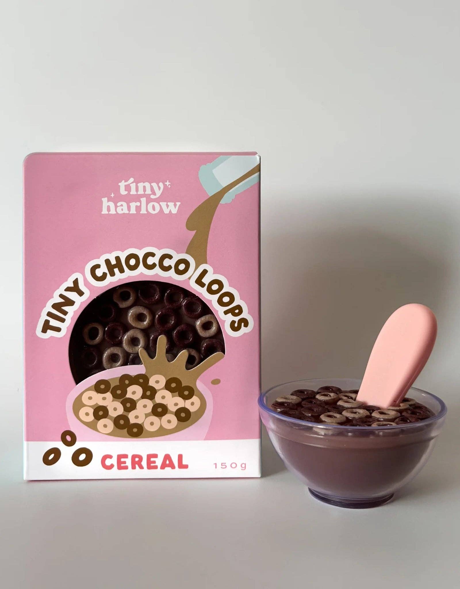 Tiny Tummies Chocco Loops Cereal Bowl