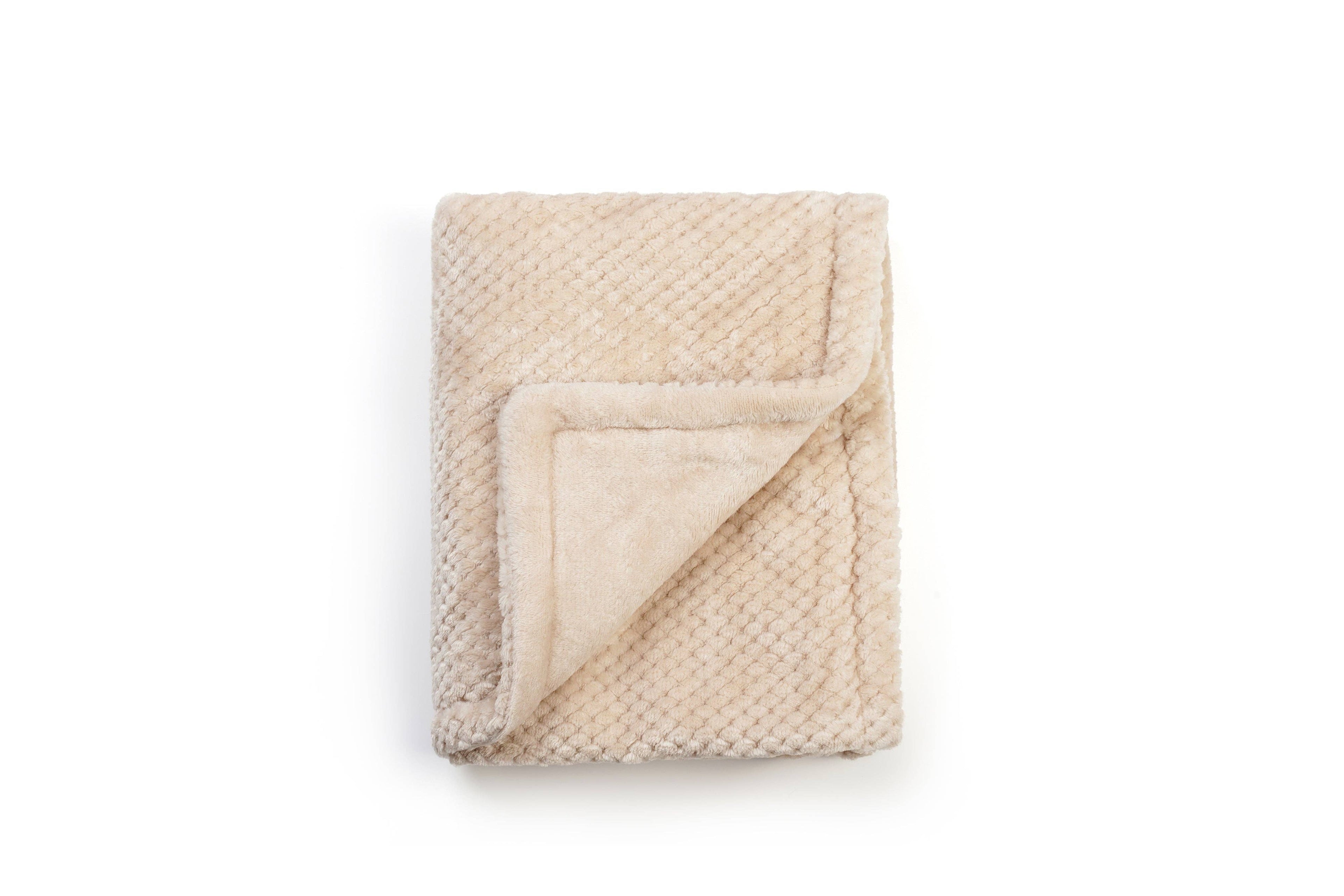 Baby Blanket with Bunny Toy: Pink