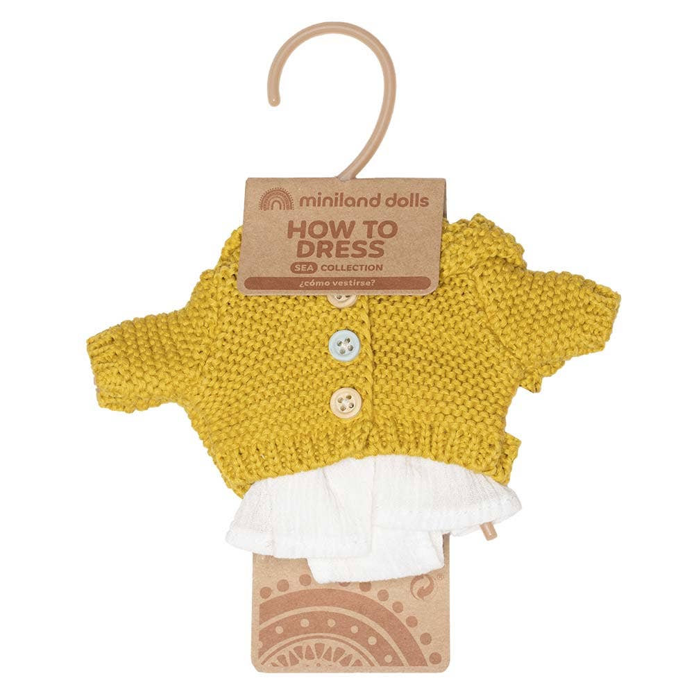 Preemie Baby Sea Outfit Set (12-13")- Girl