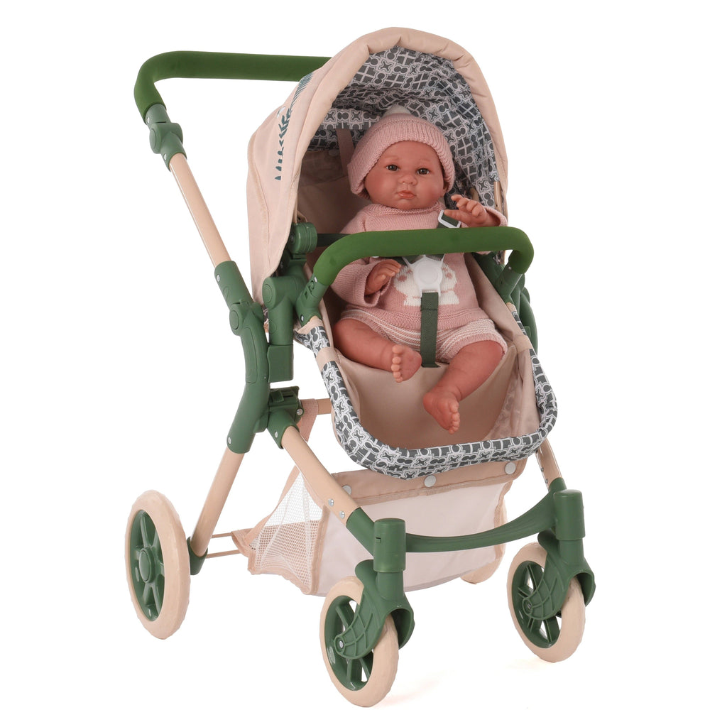 Roma Single Pram - Fern