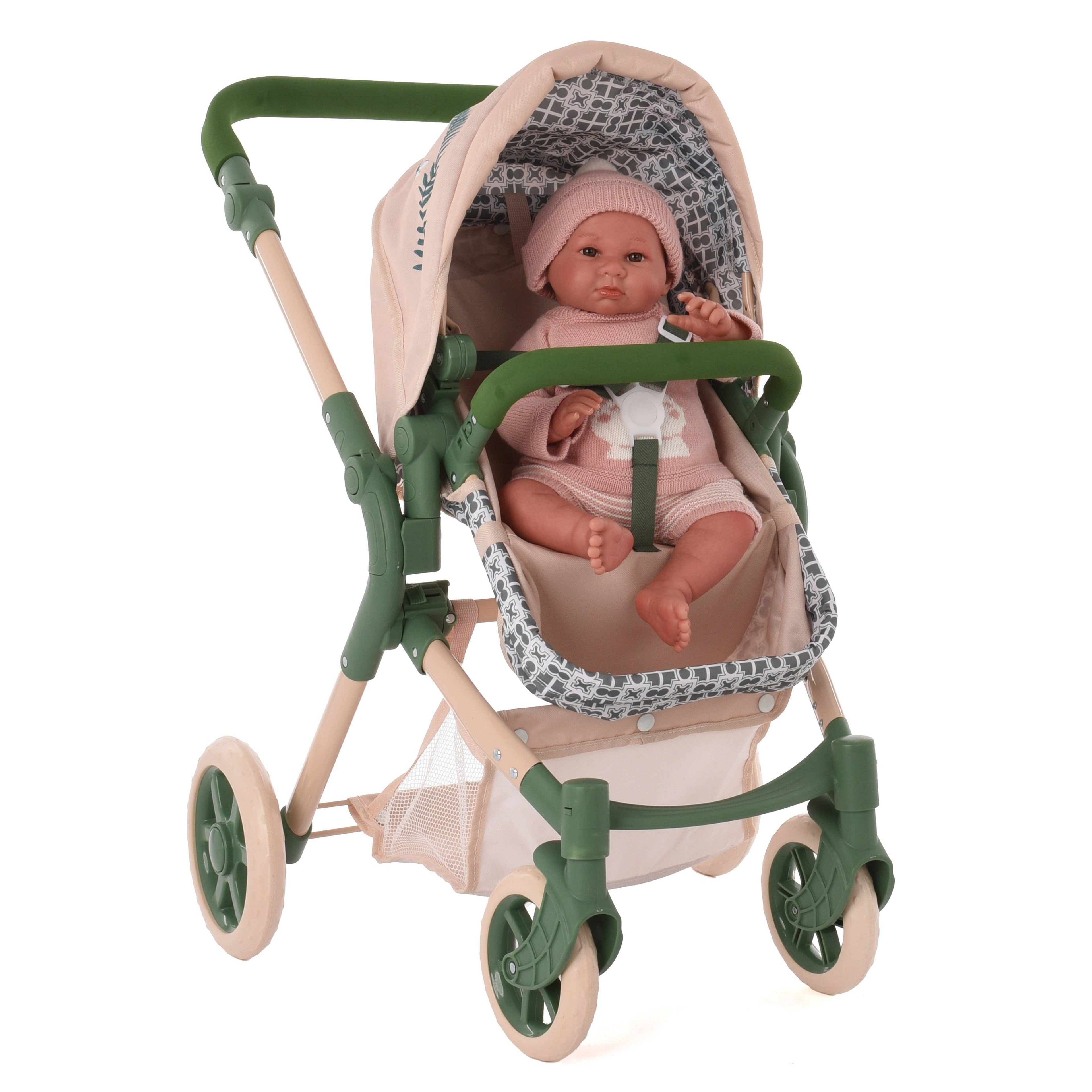 Roma Single Pram - Fern