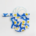 Reusable Doll Toy Diaper Set with 5 Mini Reusable Baby Wipes: Cat Eggs