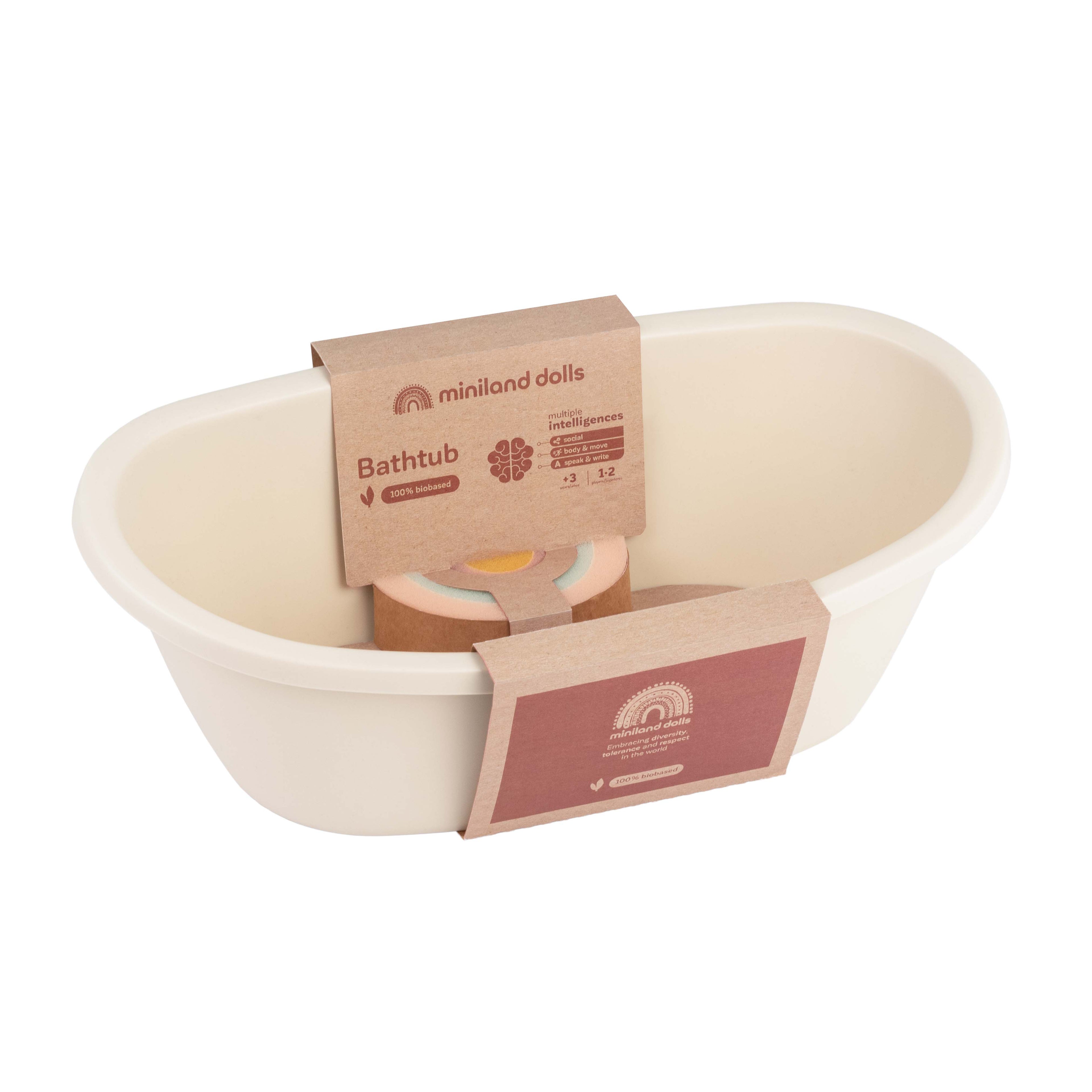 Bathtub and Sponge Set