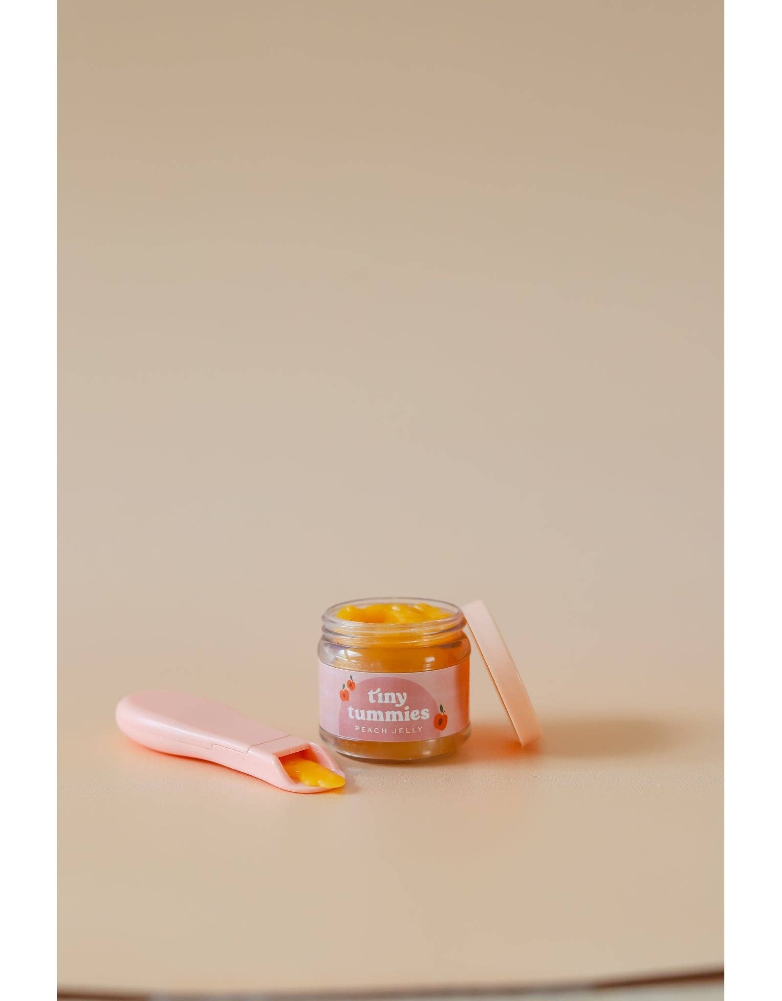 Tiny Tummies Peach Jelly Jar