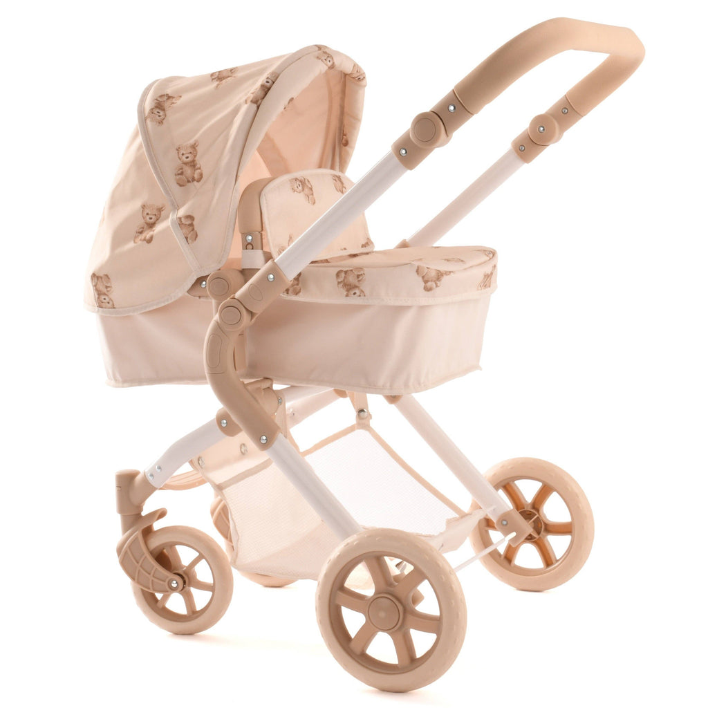Roma Single Pram - Teddy Bear