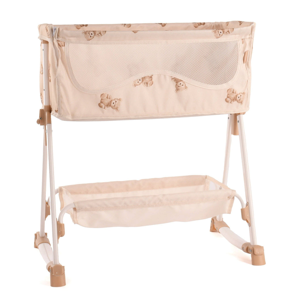 Roma Bedside Crib - Teddy Bear