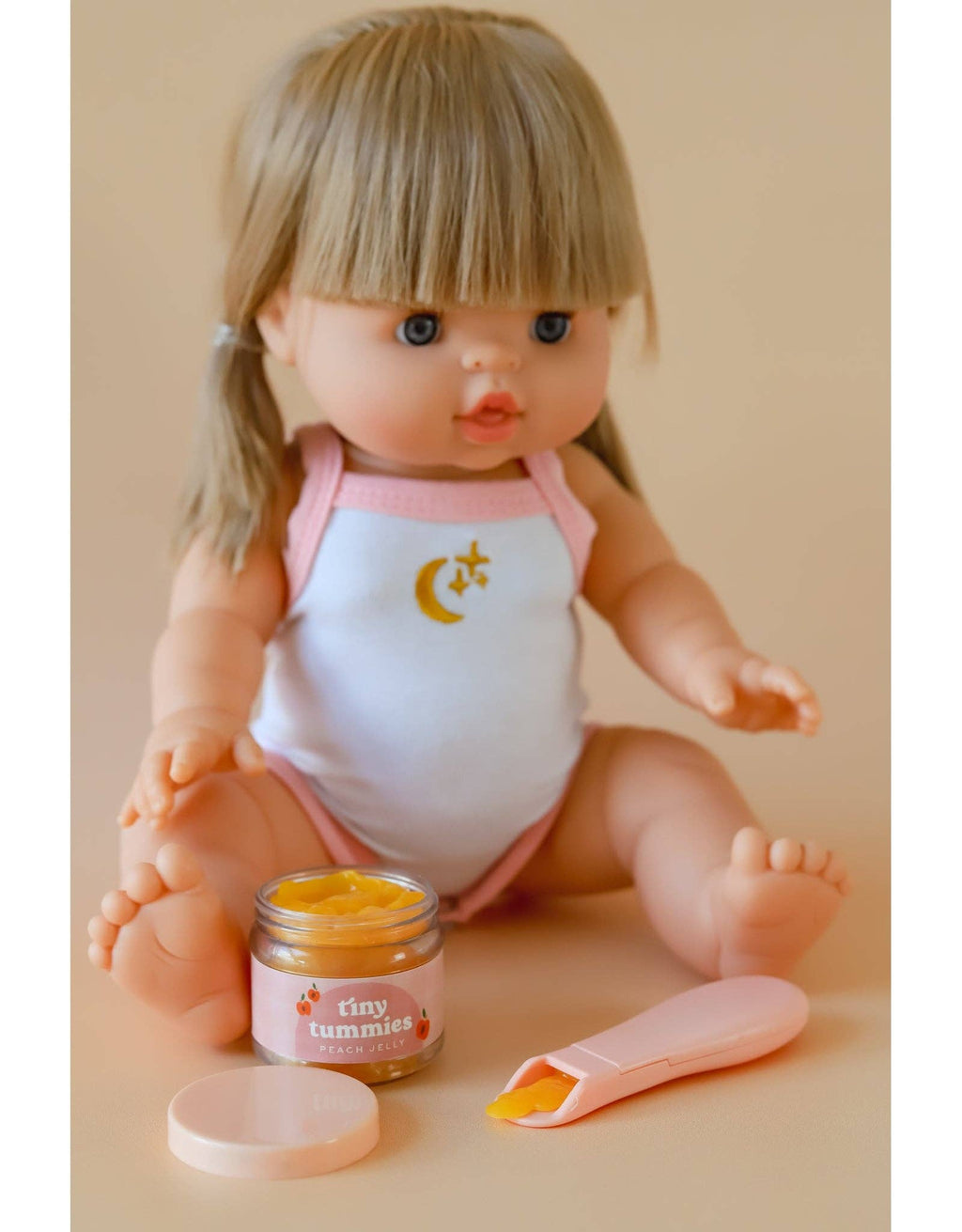 Tiny Tummies Peach Jelly Jar